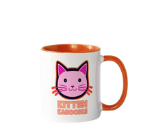Entrance Look Kitten Mug