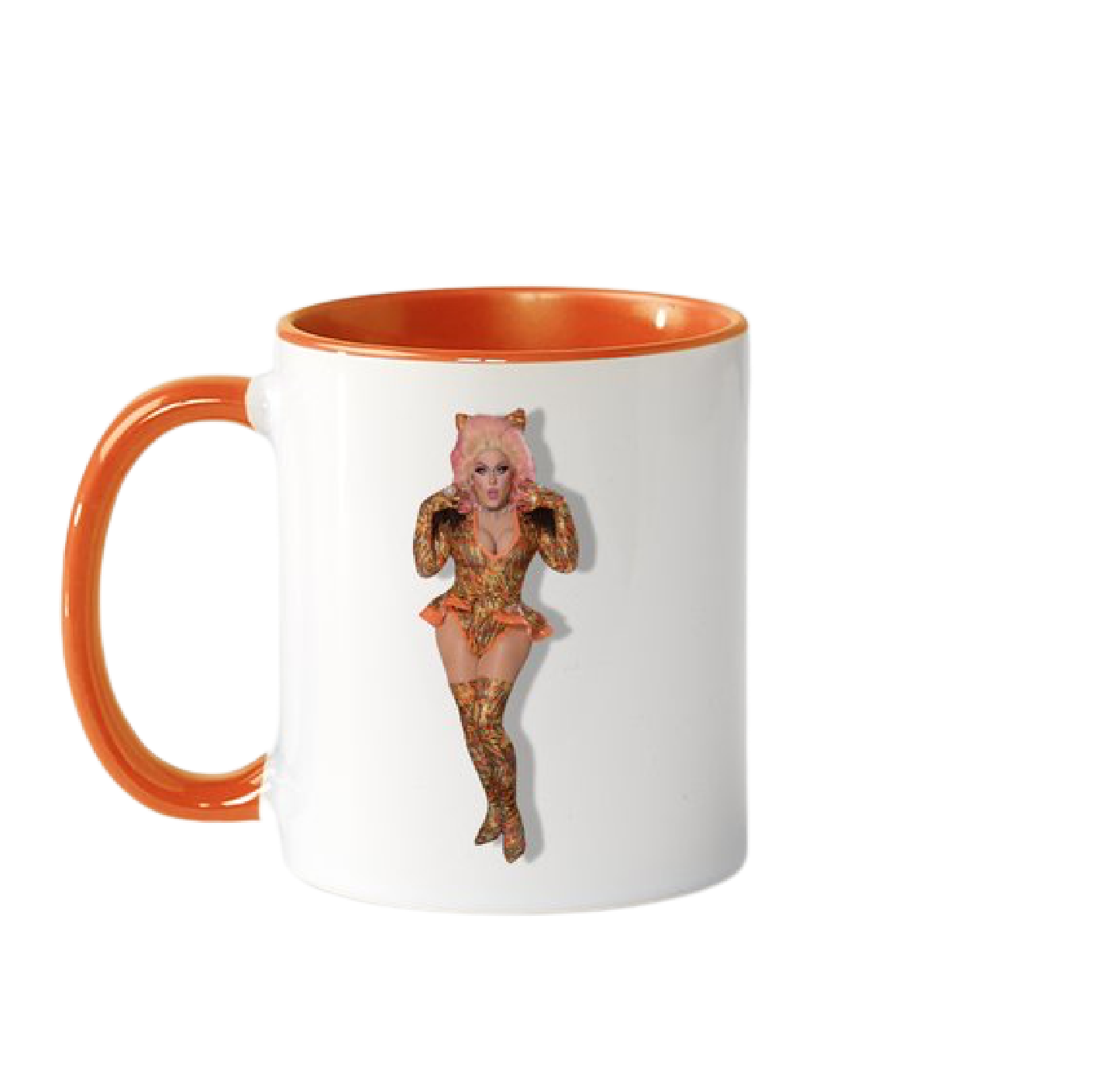Entrance Look Kitten Mug