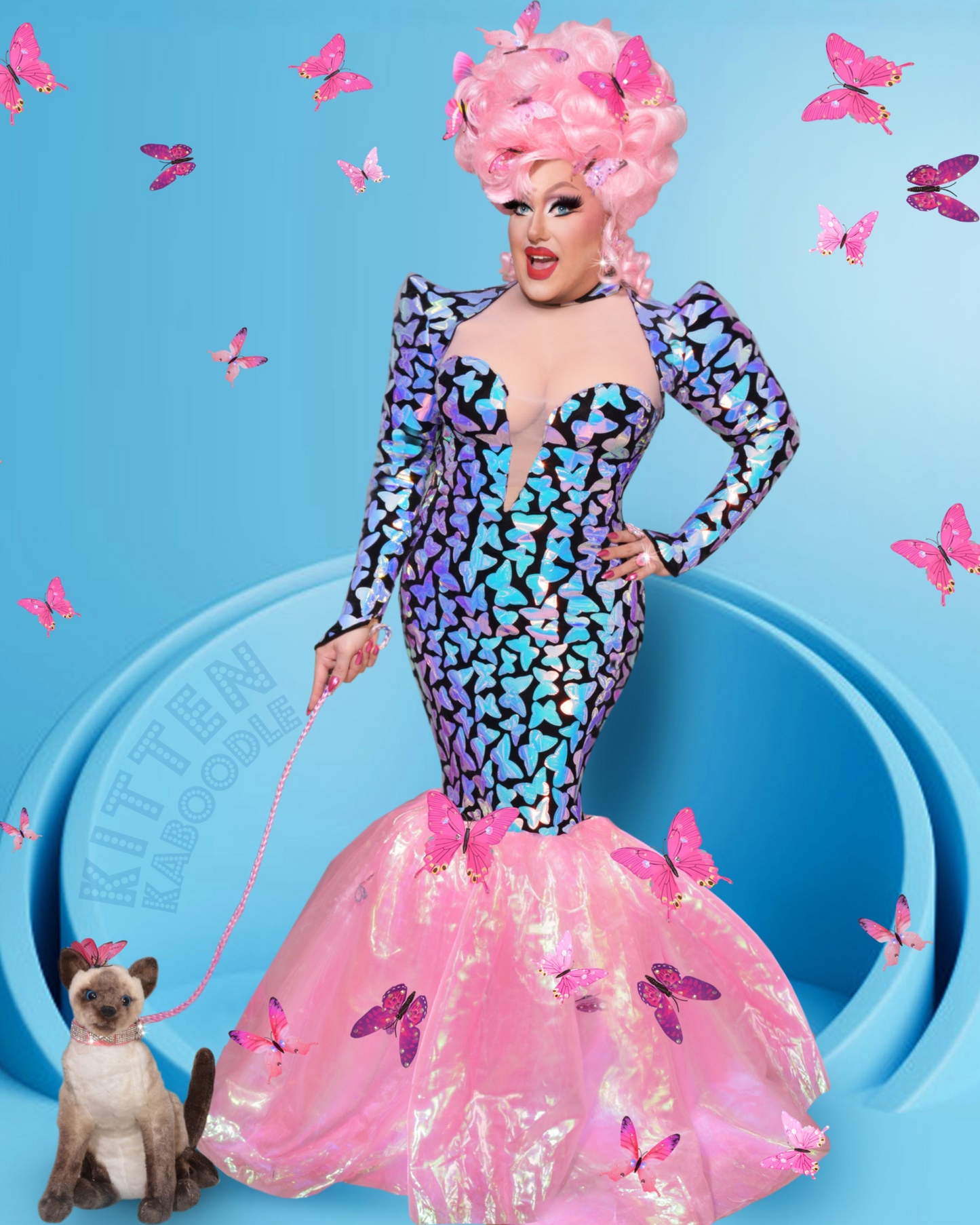 Me, Myself & I Runway Look - Signed Print