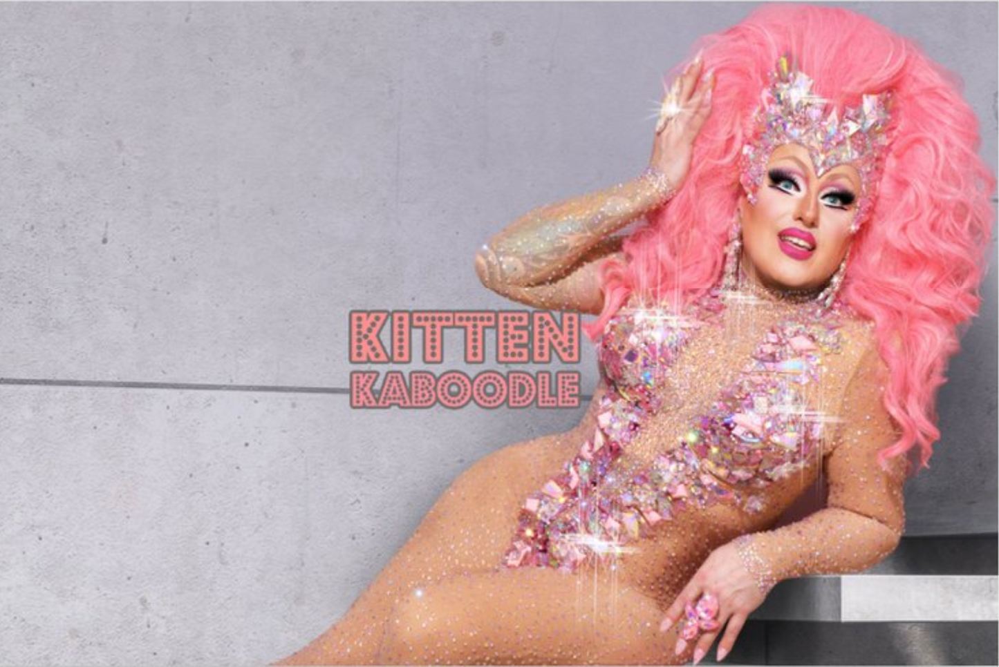 Gemstones Runway - Signed Postcard Print