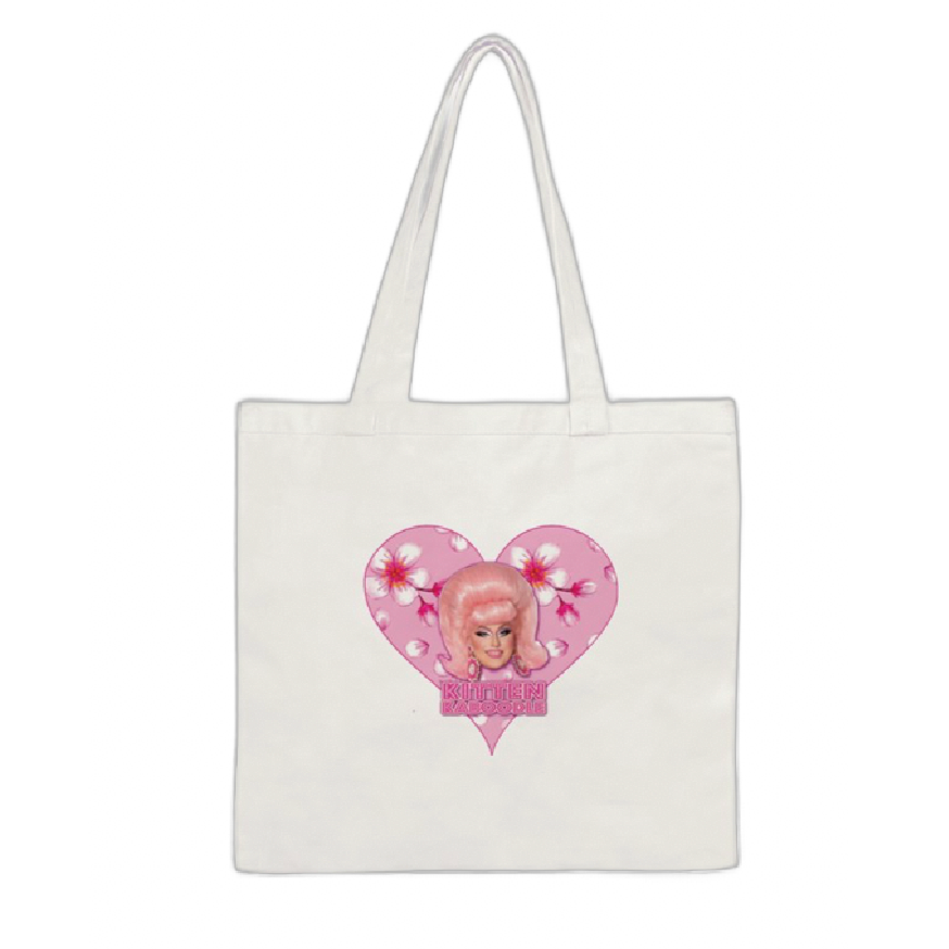Heart Kitten Tote