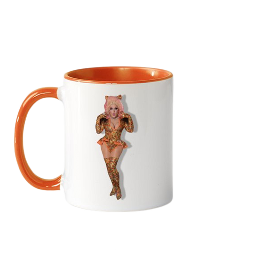 Entrance Look Kitten Mug