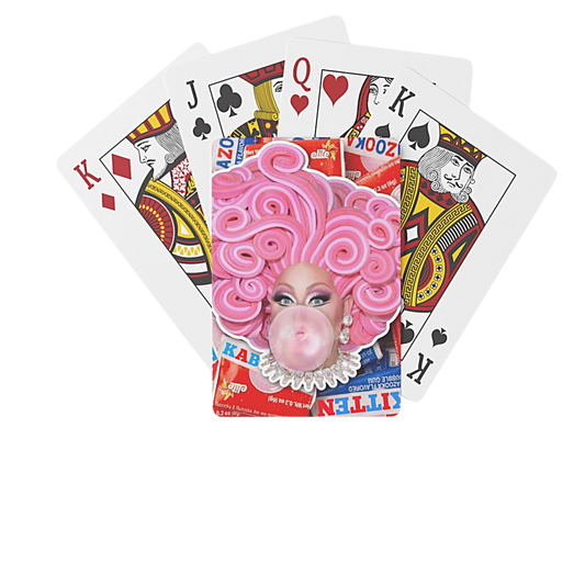 Bubblegum Kitten Playing Cards